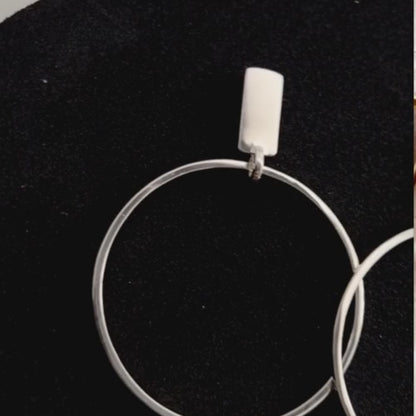Orbit | Modern Hoop Earrings