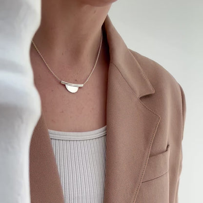 Horizon | Geometric Necklace