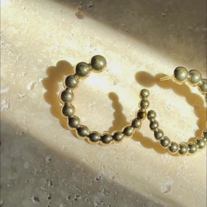 Baller In Phases | Dot Earrings