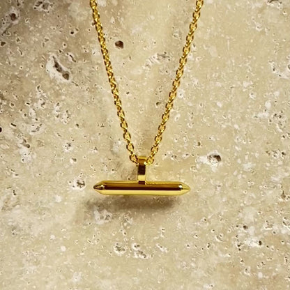 Astrid | Linear Bar Necklace