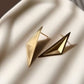 Empress | Triangle Geometric Earrings