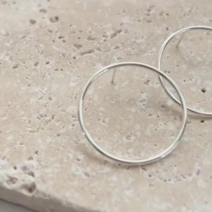 Roula | Circle Earrings