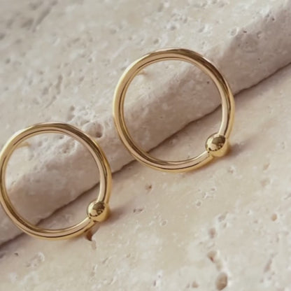 Knocker | Circle Earrings