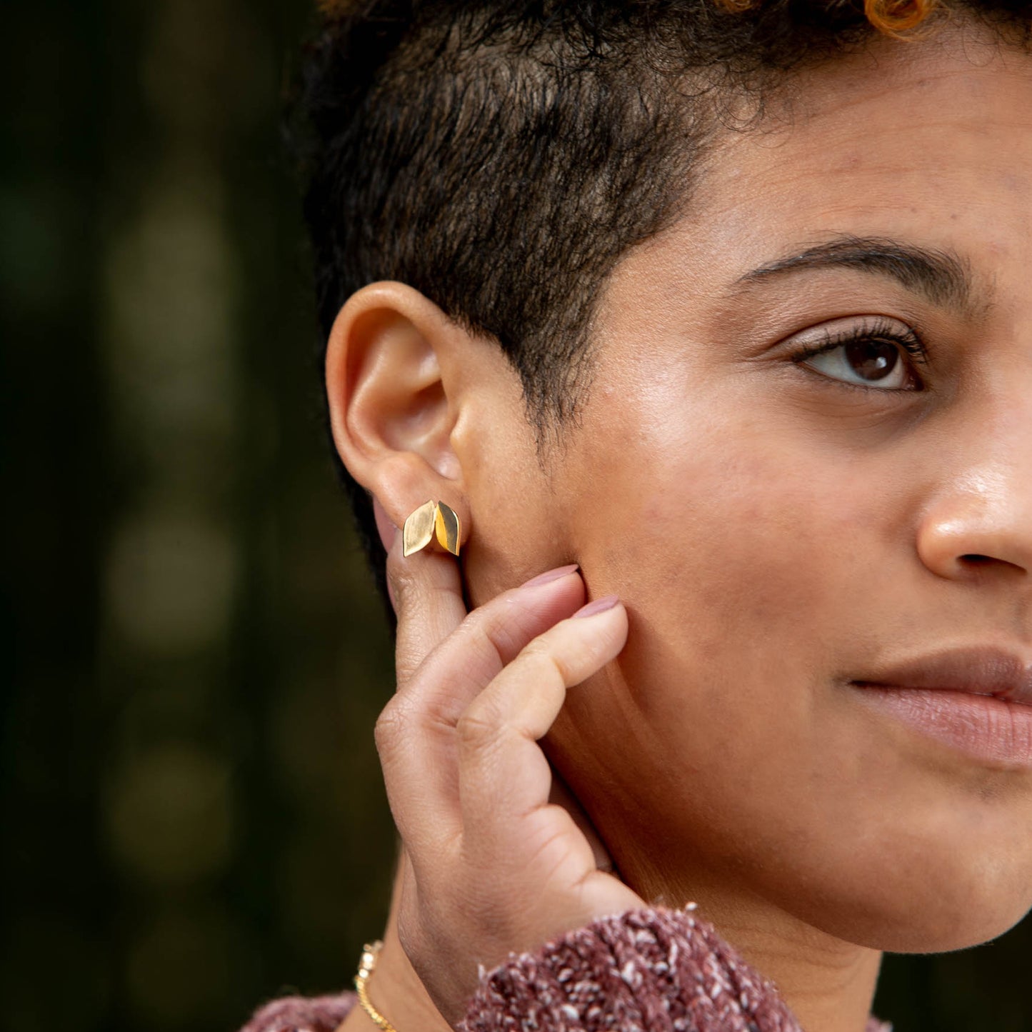 Mopani | Leaf Earrings