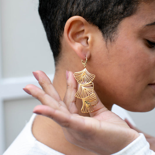 Maidenhair Earrings