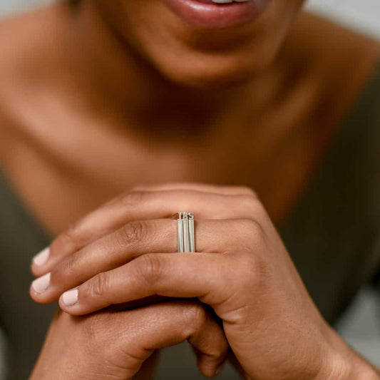 Stackable Letters Ring - Love, Lori Michelle